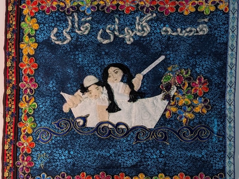 Artist-guided gallery tour with Parvaneh Hosseini