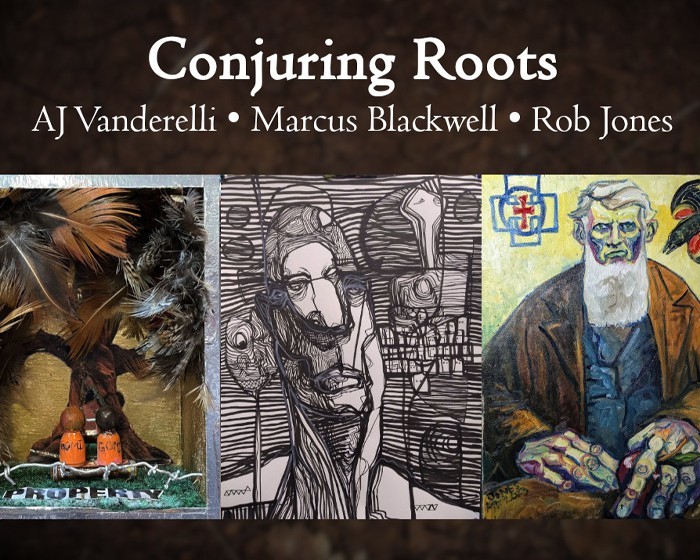 Conjuring Roots: AJ Vanderelli, Marcus Blackwell, and Rob Jones graphic the MAC