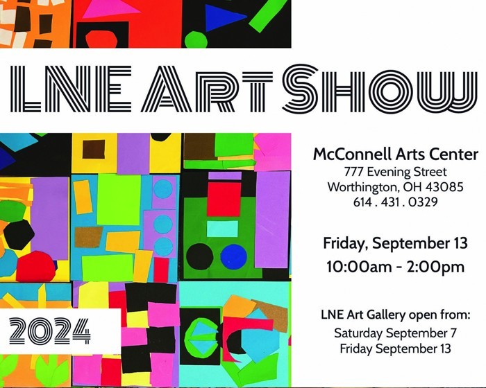 LNE Art Show graphic
