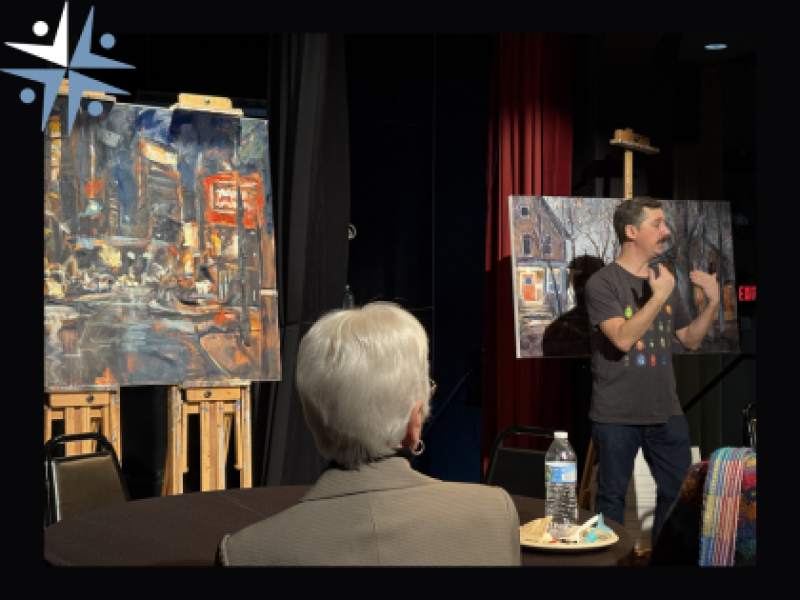 MAC Member Event - Live painting with MAC instructor Joe Lombardo