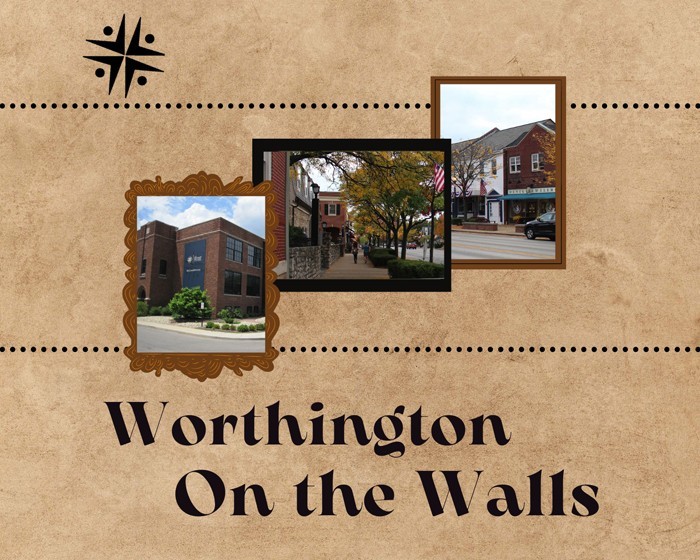 Worthington on the Walls graphic at the MAC