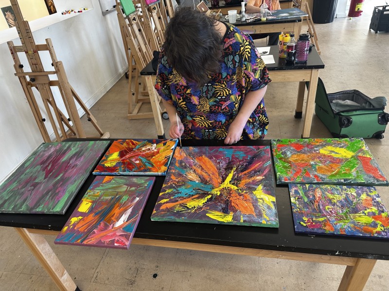 Abstract Expression Painting (4 sessions)