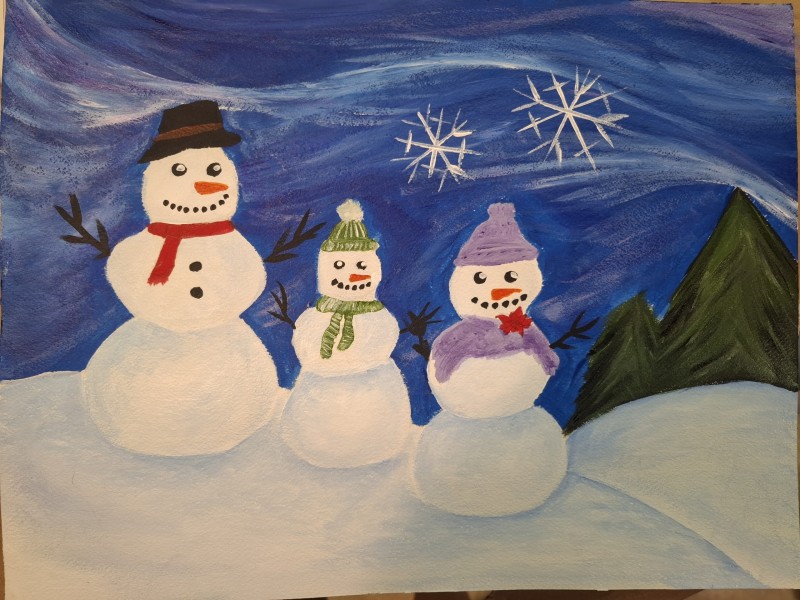 Acrylic Painting: Holiday Themes (3 Sessions)