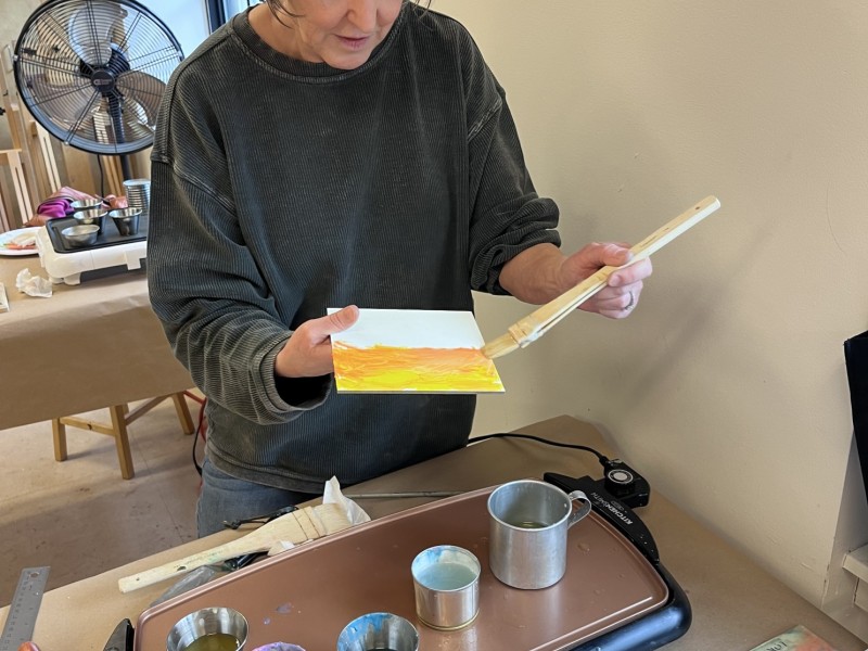 Encaustic Painting & Collage Workshop (1 session)