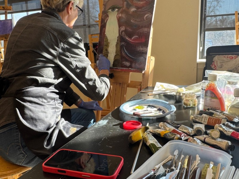 Painting/Drawing Open Studio (Wednesday PM) (4 sessions)
