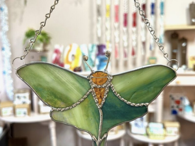 Stained Glass Luna Moth Workshop (1 session)