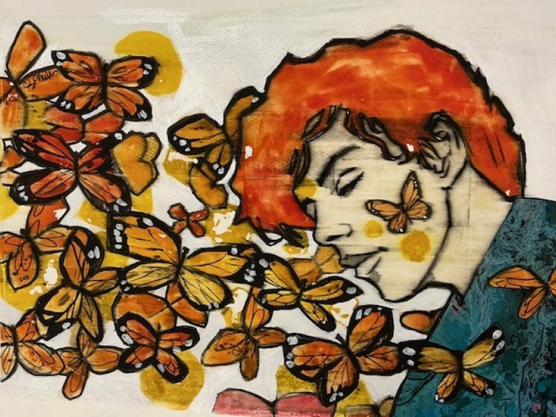 Watercolor Silkscreen and Mixed Media (8 sessions)