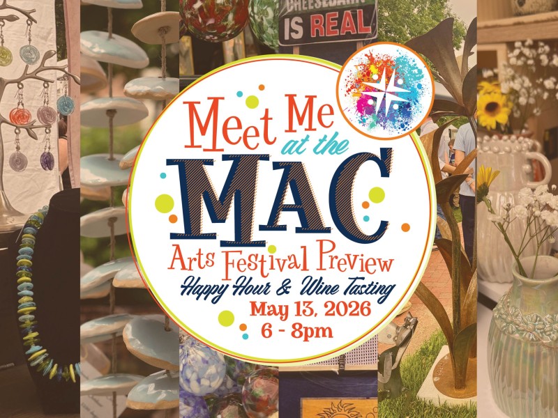 Meet Me at the MAC Festival Preview Happy Hour & Wine Tasting