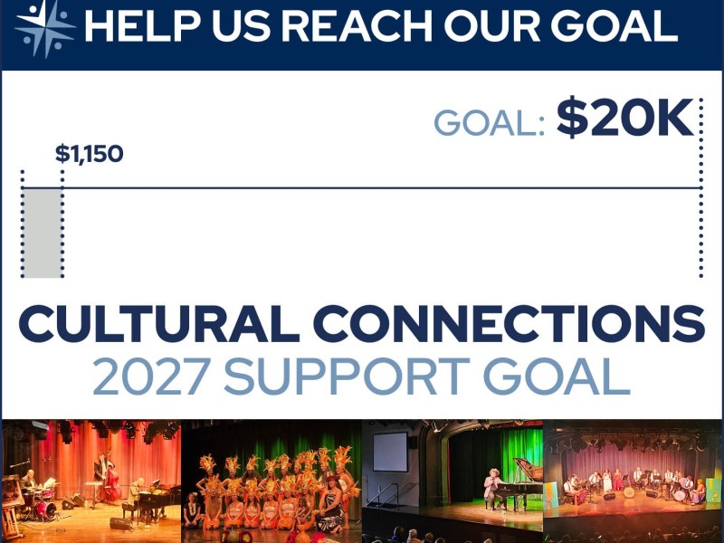 We need your help to continue Cultural Connections into the future!